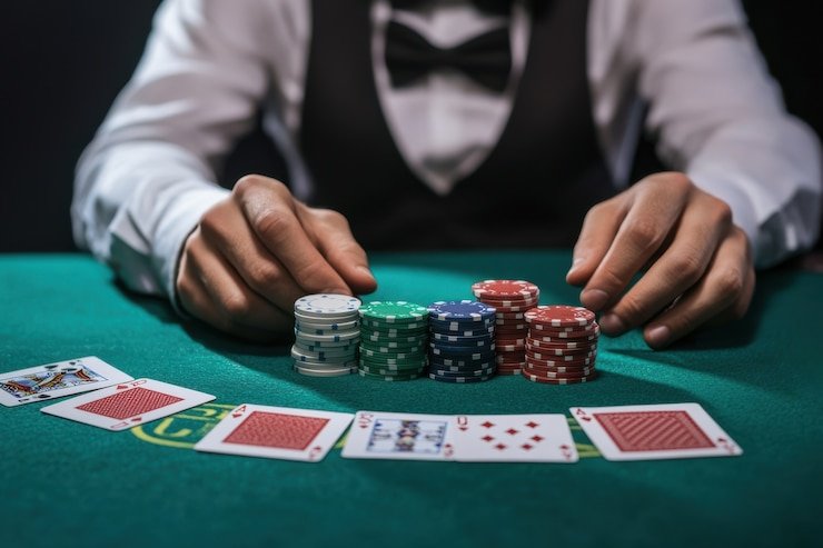 Antarmuka penempatan taruhan American Roulette